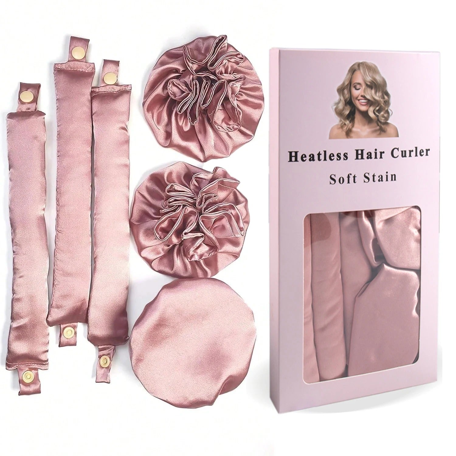 SatinWave Heatless Curl Kit