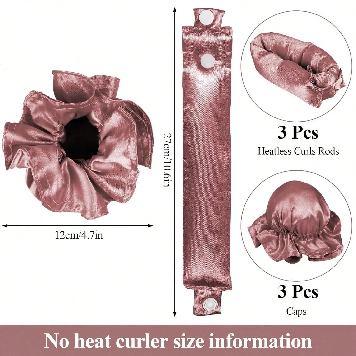 SatinWave Heatless Curl Kit