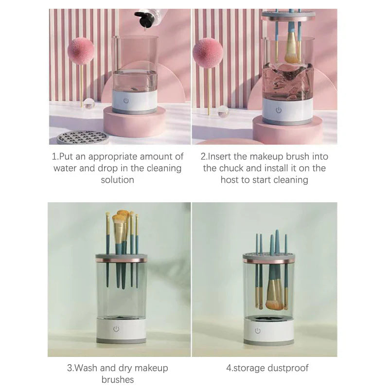 Swirl & Shine Makeup Brush Cleaner